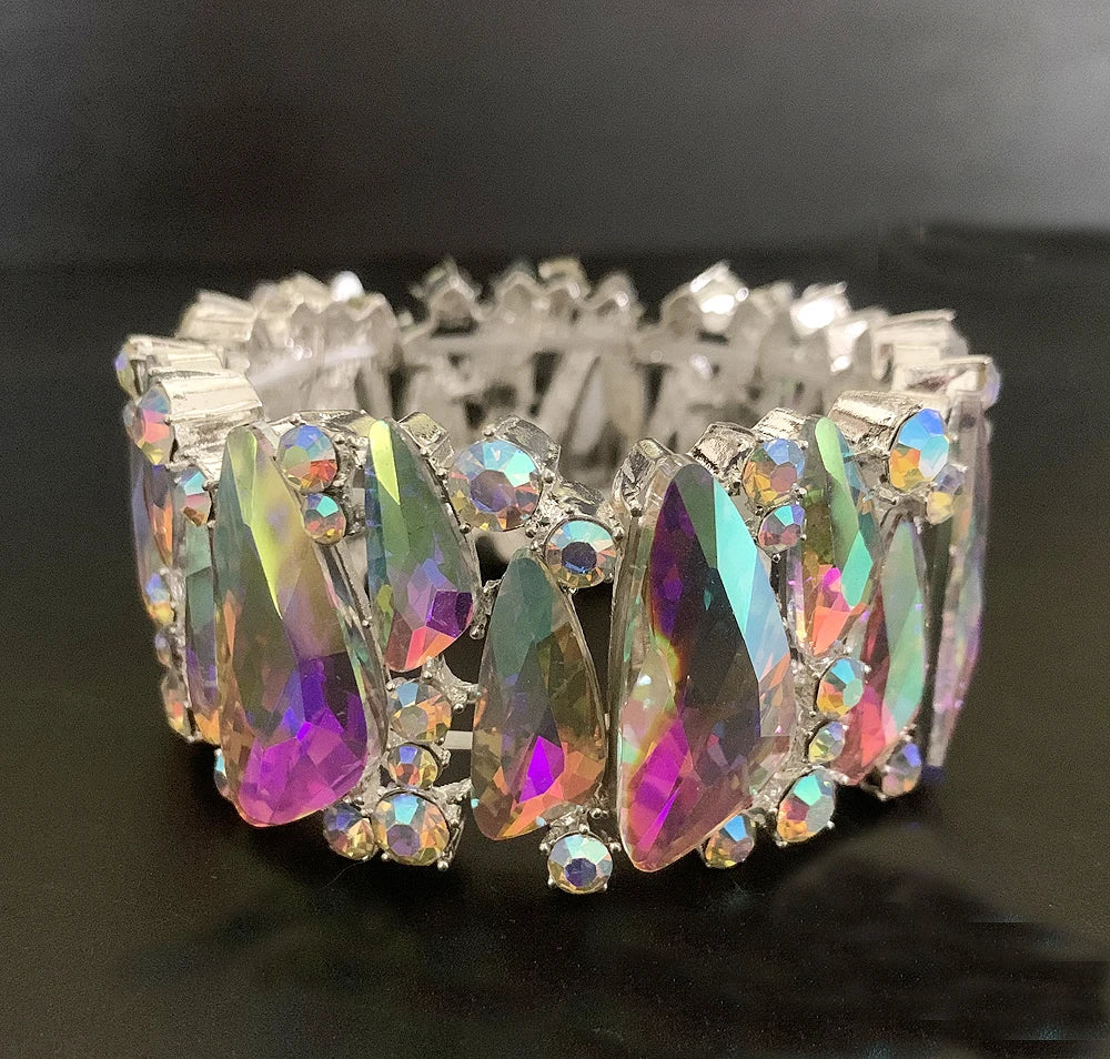 AB Crystal Stretch Bangle