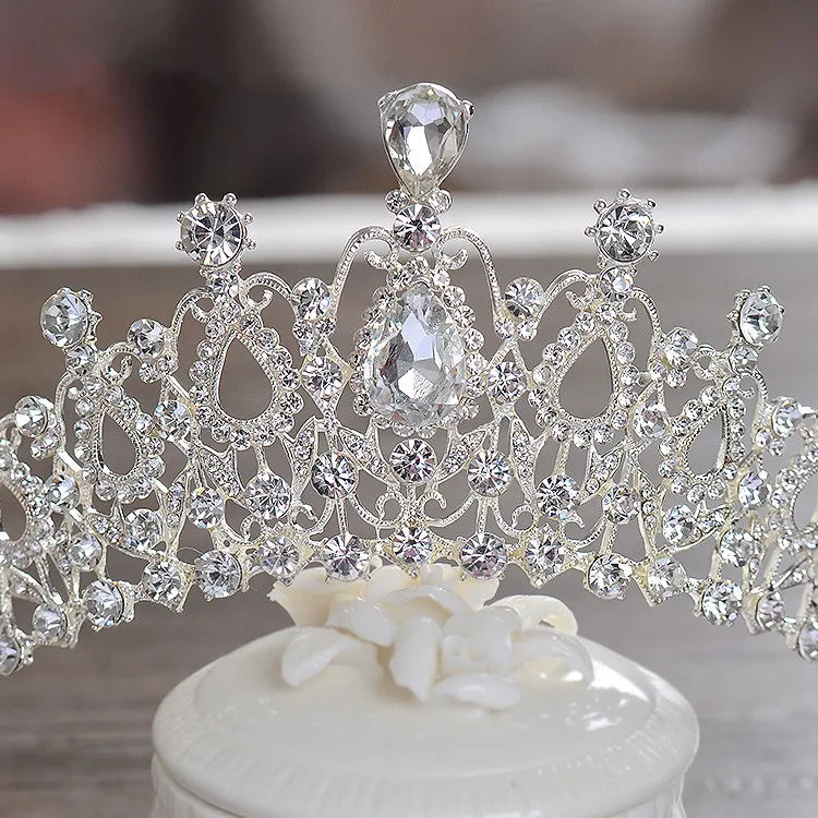 Crystal Bridal Tiara Jewelry Set