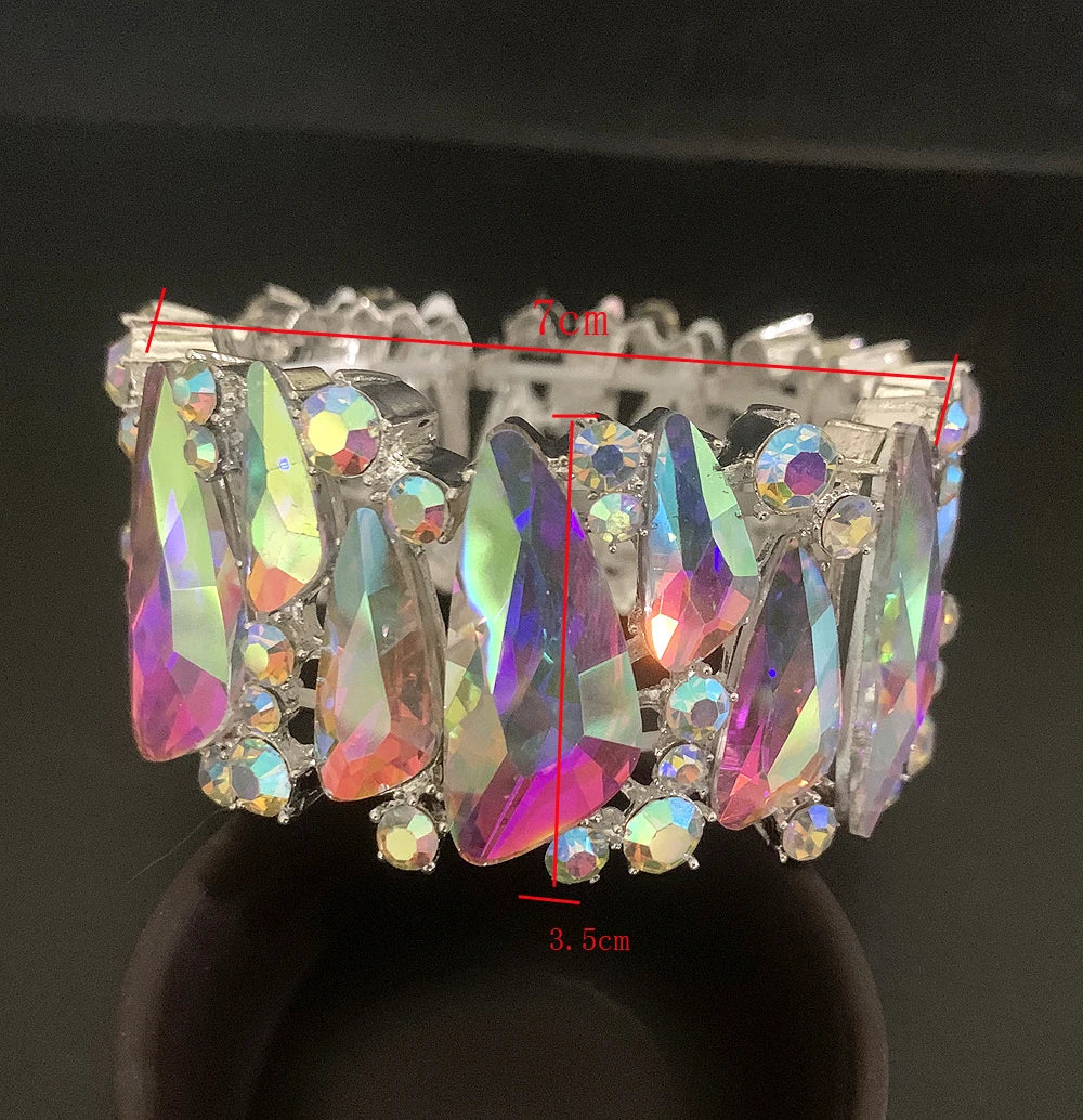 AB Crystal Stretch Bangle